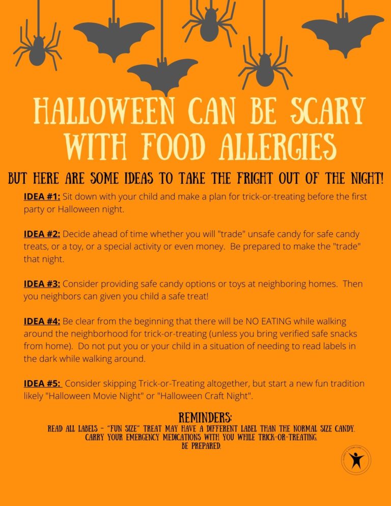 Halloween and Food Allergy Allergy Asthma Care and Prevention Center