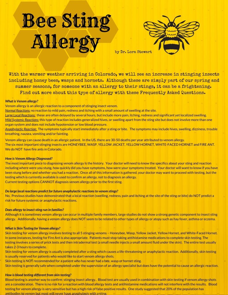 Blog | Allergy – Asthma Care and Prevention Center